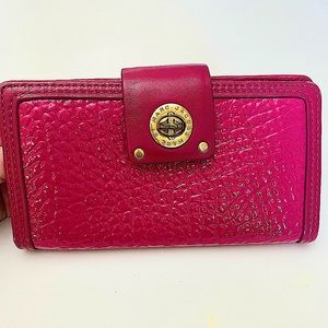 Marc by Marc Jacobs Berry Pink Leather Wallet